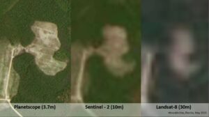 Satellite Monitoring Image